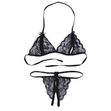 2020 Sexy Two Pieces Sleepwear Bra Sets Velvet Underwear Lingerie Sets Ladies Intimates Tops And Pants Babydoll Sets Clothing